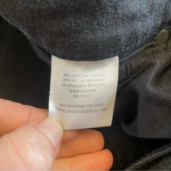 LILA RYAN Women’s Black Slim Bootcut Jean Denim Size 30 - Picture 9 of 13